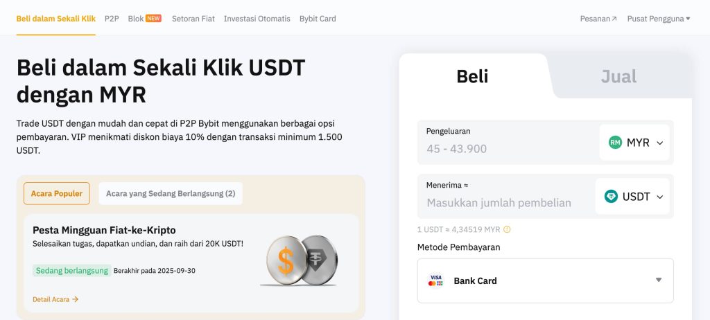 Fi Bursa Bybit Beli / Jual