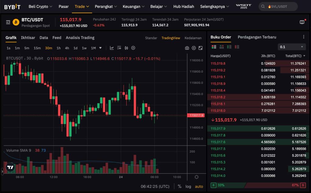 Burasa Bybit - Platform Dagangan