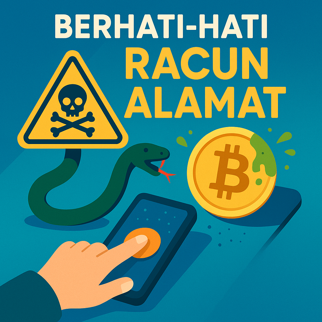 Berhati-hati dengan Serangan Racun Alamat: Kehilangan Kripto $50 Juta Akibat Transaksi Debu
