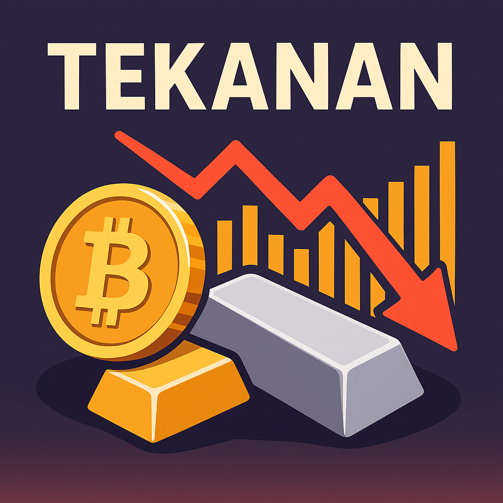 Kenaikan Emas dan Perak: Petanda Tekanan untuk Pelabur Bitcoin?