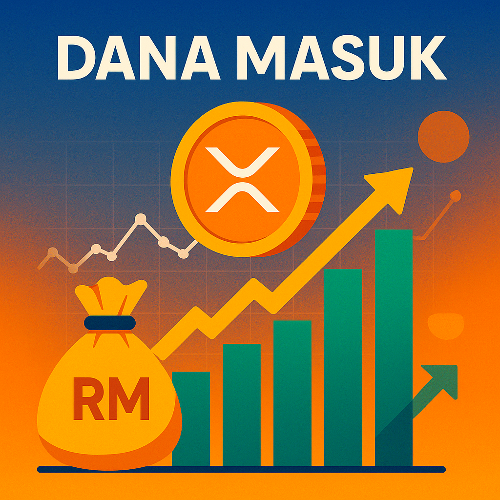 Dana Masuk ETF XRP Berterusan 13 Hari, Sasarkan Capai RM4.5 Bilion